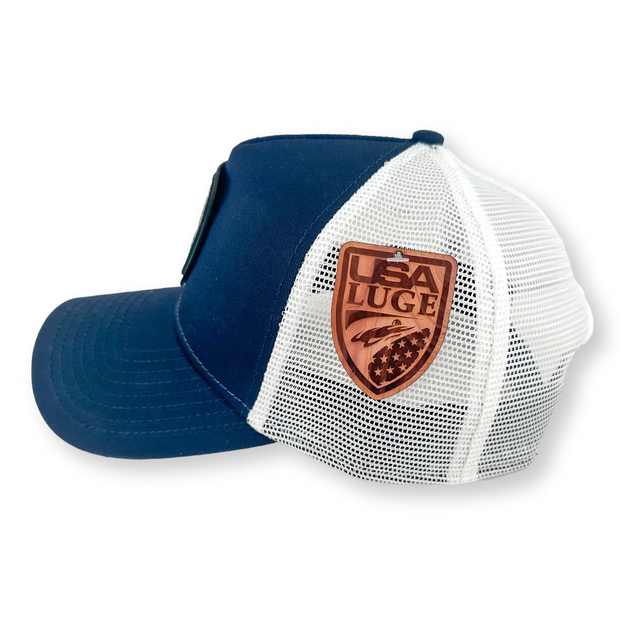 USA Luge Vert Shield Hat (TURQUOISE  & BLACK)